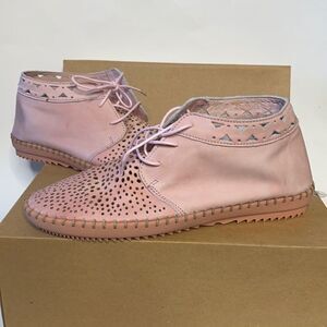 Jan n Hank leather moccasin shoes